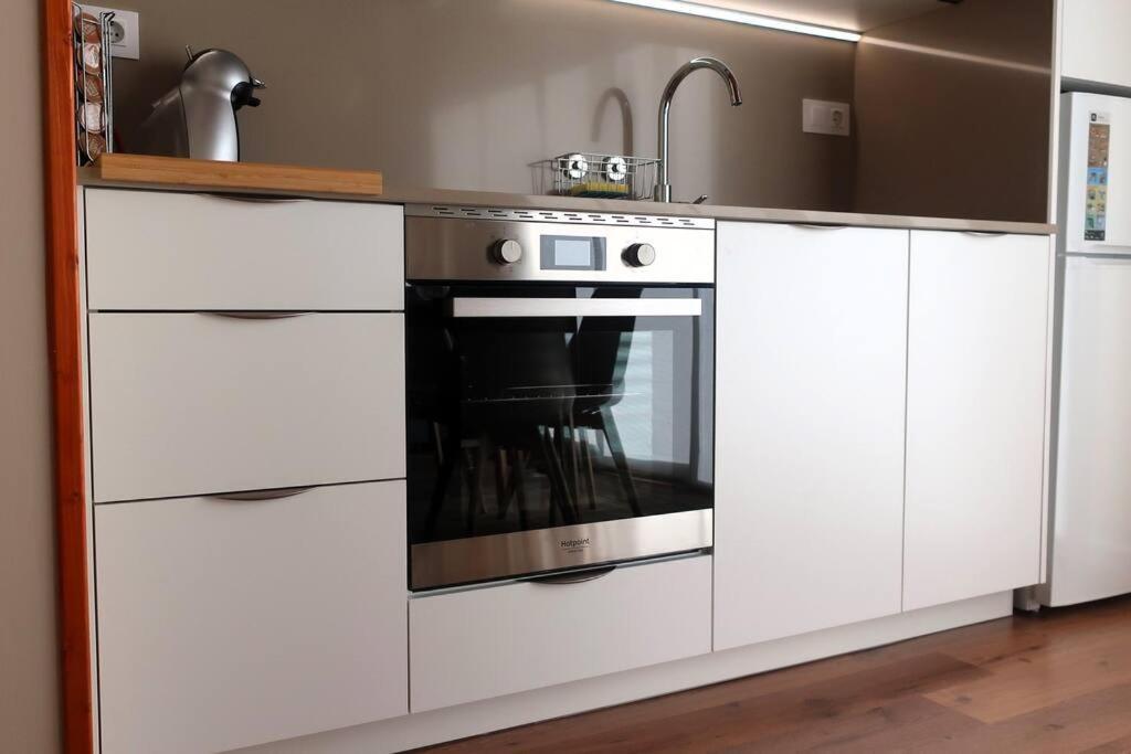 Apartamento Blanes Playa Bagian luar foto