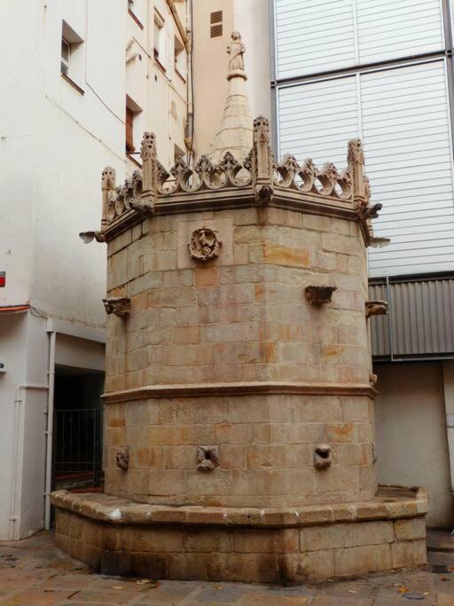 Apartamento Blanes Playa Bagian luar foto