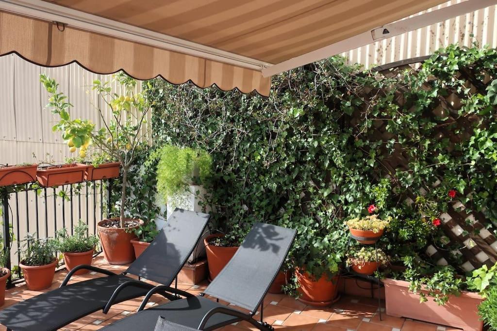 Apartamento Blanes Playa Bagian luar foto